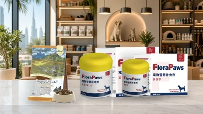 Premium dog food cat food and supplement products for UAE pet retail channels